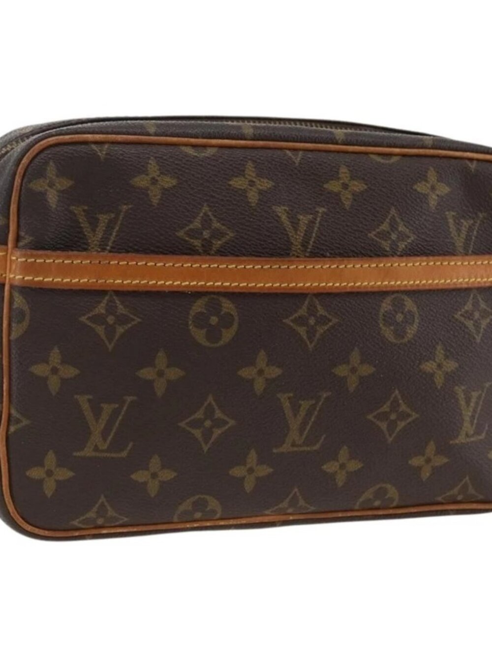LOUIS VUITTON Monogram Compiegne 23 Clutch Bag M51847 LV